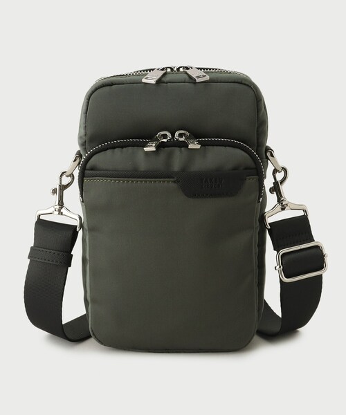 TAKEO KIKUCHI（タケオキクチ）の「◆【カルラク】 ミドルショルダー バッグ（ショルダーバッグ・メンズ・チャコールグレー/ブラック/ネイビー/ダークオレンジ・00）」の5枚目の写真