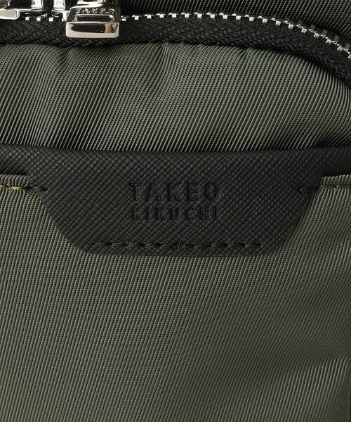 TAKEO KIKUCHI（タケオキクチ）の「◆【カルラク】 ミドルショルダー バッグ（ショルダーバッグ・メンズ・チャコールグレー/ブラック/ネイビー/ダークオレンジ・00）」の15枚目の写真