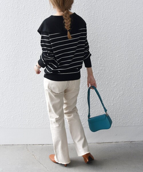 SHIPS any:〈手洗い可能〉ビッグカラー ニット プルオーバー（ニット