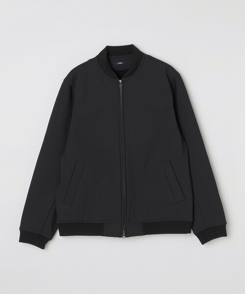 SHIPS(シップス)の「SHIPS: ポンチ 裏フリース ストレッチ リブ ブルゾン(ブルゾン・メンズ・ブラック/ネイビー・SMALL/MEDIUM/LARGE/X-LARGE)」の19枚目の写真