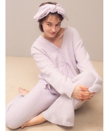 SNIDEL HOME（スナイデルホーム）の「【イヴルルド遙華×SNIDEL HOMEコラボ】ハートボタンニットカーディガン（ルームウェア/パジャマ）」