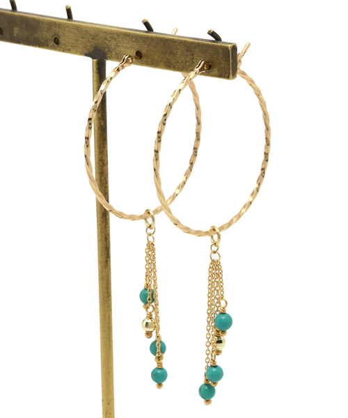 agete（アガット）の「K10ピアスチャーム（10152117045）（チャーム