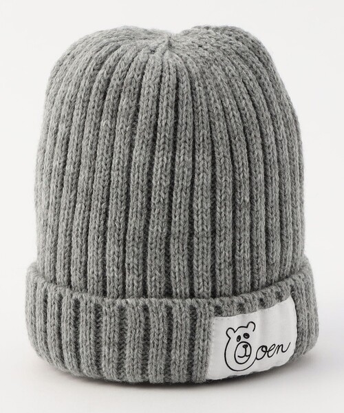 coen（コーエン）の「【coen キッズ/ジュニア】コーエンベア リブニットワッチ（ニットキャップ/ビーニー・キッズ・ブラック/グレー/レッド/コバルトブルー・FREE）」の16枚目の写真