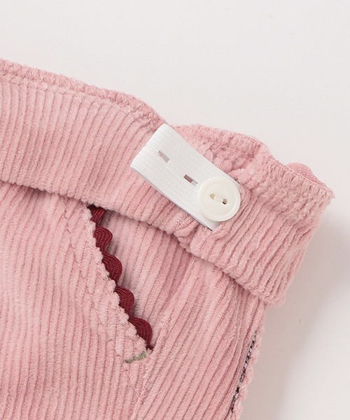 kladskap(クレードスコープ)の「お花ポケットロング丈ストレートパンツ(その他パンツ・キッズ・ネイビー/ピンク・100cm/90cm/80cm/120cm/110cm)」の12枚目の写真