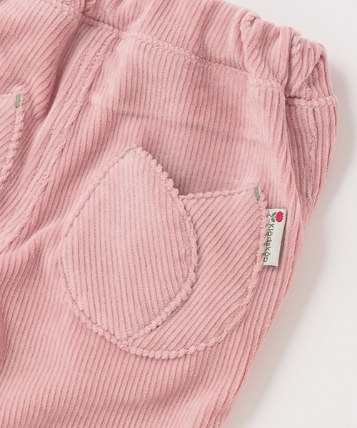 kladskap(クレードスコープ)の「お花ポケットロング丈ストレートパンツ(その他パンツ・キッズ・ネイビー/ピンク・100cm/90cm/80cm/120cm/110cm)」の6枚目の写真