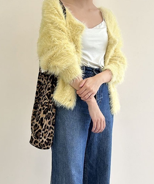 Doux Belle（ドゥーベル）の「シャギーニットカーディガン