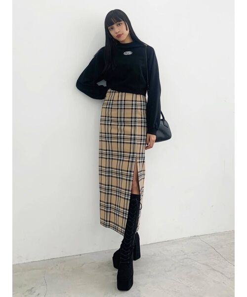 EMODA（エモダ）の「スーパーハイウエストスリットスカート（スカート・レディース・その他/ブラック/その他1・SMALL/MEDIUM）」の20枚目の写真