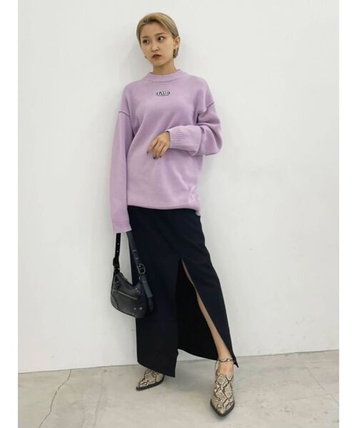 EMODA（エモダ）の「スーパーハイウエストスリットスカート（スカート・レディース・その他/ブラック/その他1・SMALL/MEDIUM）」の16枚目の写真