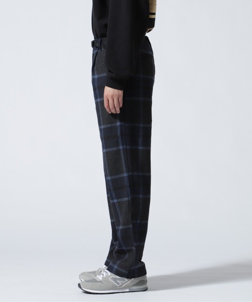 Gramicci（グラミチ）の「GRAMICCI/グラミチ　WOOL RELAXED PLEATED TROUSER ウールリラックスドプリーツドトラウザー　G2FM-P0（スラックス・メンズ・ネイビー/グレー/チャコール・M/L/S）」の7枚目の写真