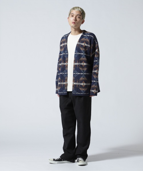 Gramicci（グラミチ）の「GRAMICCI/グラミチ　WOOL RELAXED PLEATED TROUSER ウールリラックスドプリーツドトラウザー　G2FM-P0（スラックス・メンズ・ネイビー/グレー/チャコール・M/L/S）」の12枚目の写真