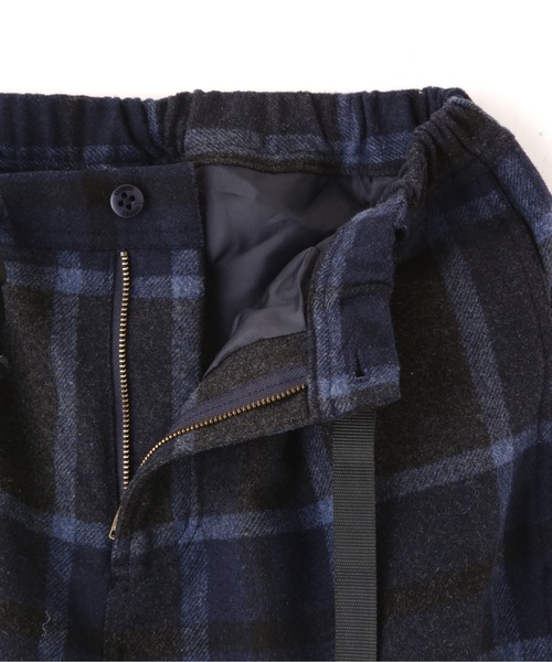 Gramicci（グラミチ）の「GRAMICCI/グラミチ　WOOL RELAXED PLEATED TROUSER ウールリラックスドプリーツドトラウザー　G2FM-P0（スラックス・メンズ・ネイビー/グレー/チャコール・M/L/S）」の16枚目の写真