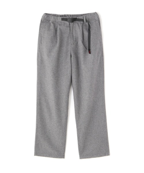 Gramicci（グラミチ）の「GRAMICCI/グラミチ　WOOL RELAXED PLEATED TROUSER ウールリラックスドプリーツドトラウザー　G2FM-P0（スラックス・メンズ・ネイビー/グレー/チャコール・M/L/S）」の18枚目の写真