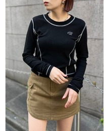 ENVYM | ＥロゴステッチＰＯ(Tシャツ/カットソー)