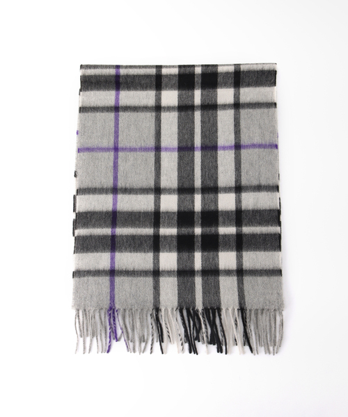 Joshua Ellis（ジョシュアエリス）の「【Joshua Ellis / ジョシュア エリス】Various Check (35×190)（マフラー・メンズ・キャメル/グリーン/イエロー・FREE）」の4枚目の写真