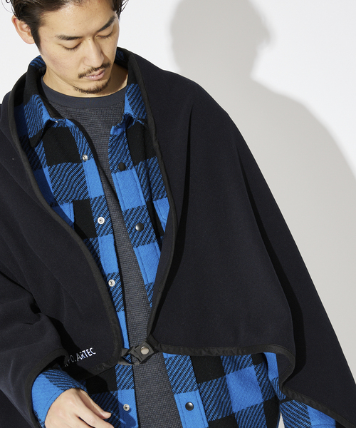 JOURNAL STANDARD relume（ジャーナルスタンダード　レリューム）の「【POLARTEC/ ポーラテック】別注BLANKET（その他小物・メンズ・ブラック/ベージュ・FREE）」の18枚目の写真