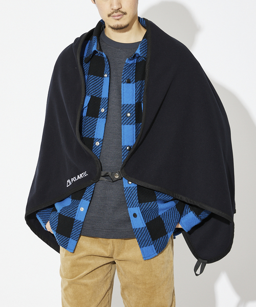 JOURNAL STANDARD relume（ジャーナルスタンダード　レリューム）の「【POLARTEC/ ポーラテック】別注BLANKET（その他小物・メンズ・ブラック/ベージュ・FREE）」の19枚目の写真