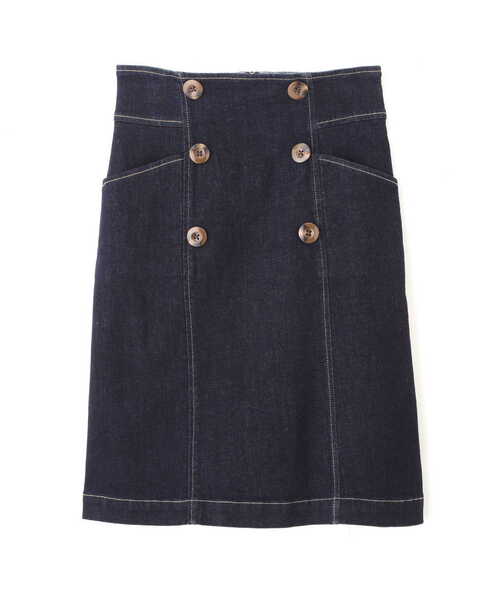 PROPORTION BODY DRESSING（プロポーションボディドレッシング）の「＜Ｅ＞ミニデニムスカート / 1213127201（スカート・レディース・ブラック/ダークネイビー・X-SMALL/SMALL/MEDIUM）」の5枚目の写真