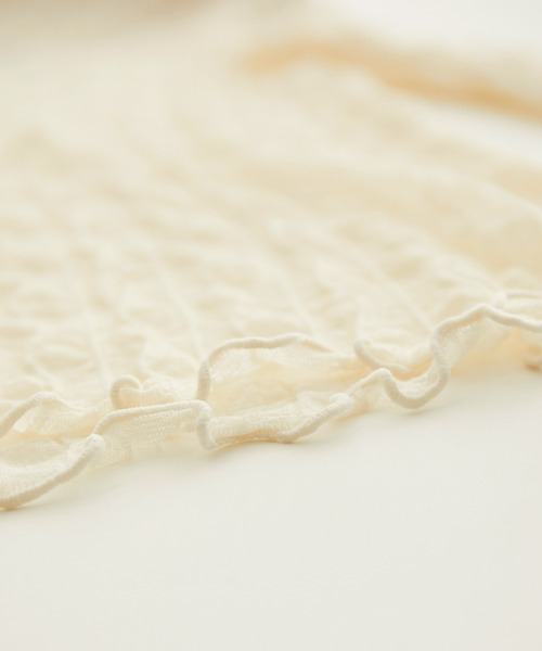 ROPE' PICNIC（ロペピクニック）の「シアージャガードタートル（Tシャツ/カットソー・レディース・オフホワイト/チャコールグレー/ピンク系その他2/ネイビー/ライトグリーン/ターコイズブルー/ピンク系その他/クリーム/レッド・38）」の17枚目の写真