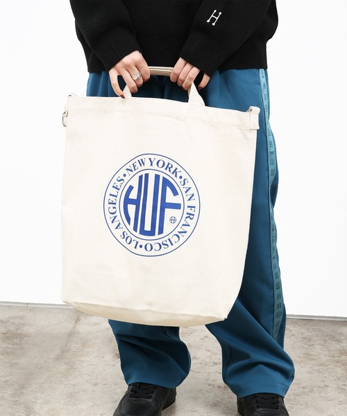 HUF（ハフ）の「REGIONAL 2WAY TOTE BAG/ HUF トートバッグ