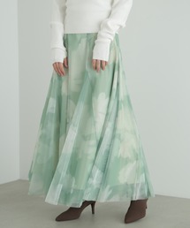 ◆シャドーフラワースカート