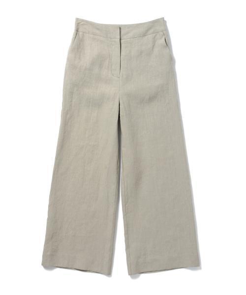 Demi-Luxe BEAMS(デミルクス ビームス)の「Demi-Luxe BEAMS / リネン ワイド パンツ(その他パンツ・レディース・グレー/ロイヤルブルー・38/36)」の15枚目の写真