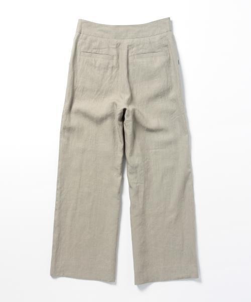 Demi-Luxe BEAMS(デミルクス ビームス)の「Demi-Luxe BEAMS / リネン ワイド パンツ(その他パンツ・レディース・グレー/ロイヤルブルー・38/36)」の19枚目の写真