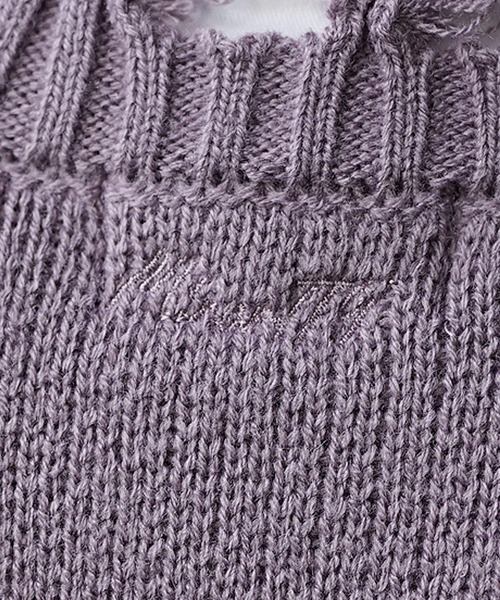 MinoriTY（マイノリティ）の「【MinoriTY】ヴィンテージライク ニットベスト メンズ（ベスト・メンズ・パープル/ネイビー/グレー・M/L）」の18枚目の写真