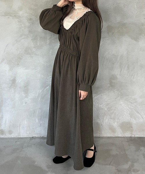 kutir（クティール）の「アソートメローシアートップス（Tシャツ/カットソー・レディース・ライトグリーン/オフホワイト/ブラック/ライトパープル/アイボリー・FREE）」の14枚目の写真