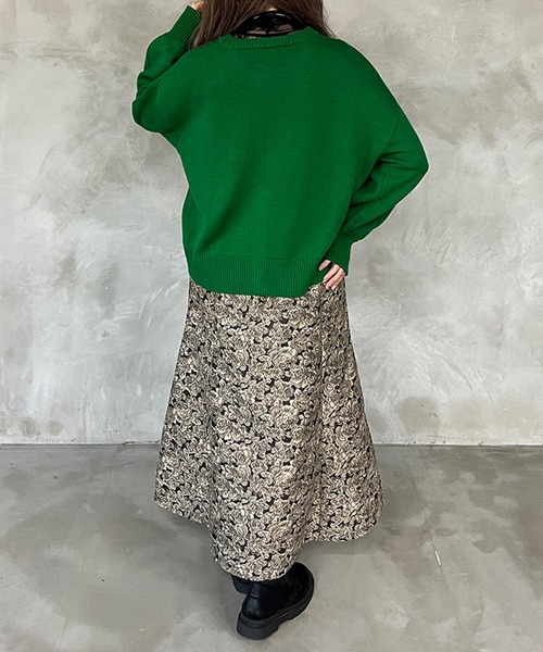 kutir（クティール）の「アソートメローシアートップス（Tシャツ/カットソー・レディース・ライトグリーン/オフホワイト/ブラック/ライトパープル/アイボリー・FREE）」の21枚目の写真