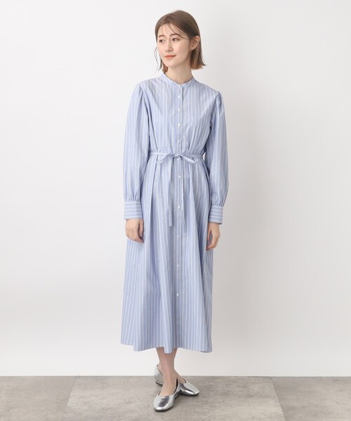 grove（グローブ）の「◆細見えが叶う!ストライプワンピース♪（ワンピース・レディース・ブルー系2/ブルー系7・02/03/01/05/04）」の19枚目の写真