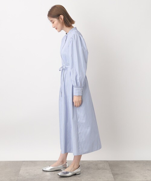 grove（グローブ）の「◆細見えが叶う!ストライプワンピース♪（ワンピース・レディース・ブルー系2/ブルー系7・02/03/01/05/04）」の20枚目の写真