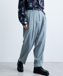 カチオンリップストップワイドパンツ