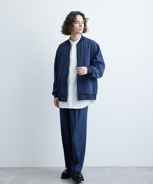 JUNRED（ジュンレッド）の「カチオンリップストップワイドパンツ（その他パンツ・メンズ・ブラック/ネイビー/グレー・M/L/S）」の20枚目の写真