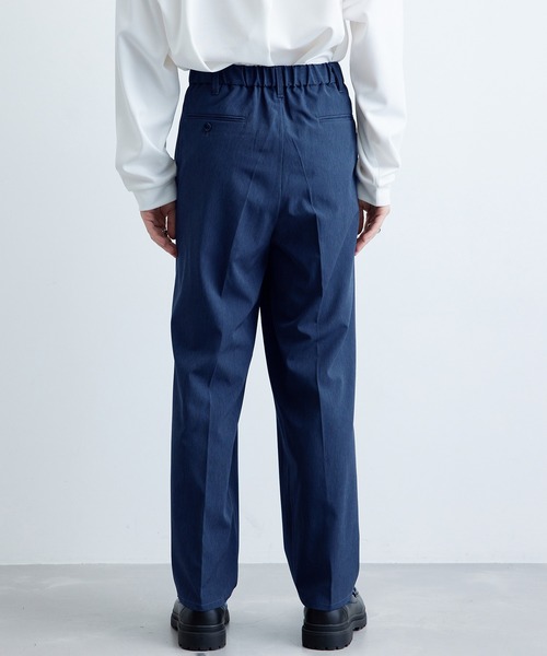 JUNRED（ジュンレッド）の「カチオンリップストップワイドパンツ（その他パンツ・メンズ・ブラック/ネイビー/グレー・M/L/S）」の5枚目の写真