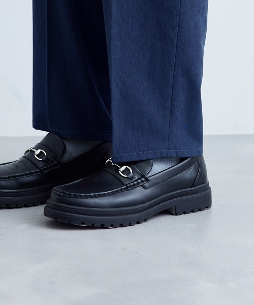 JUNRED（ジュンレッド）の「カチオンリップストップワイドパンツ（その他パンツ・メンズ・ブラック/ネイビー/グレー・M/L/S）」の16枚目の写真