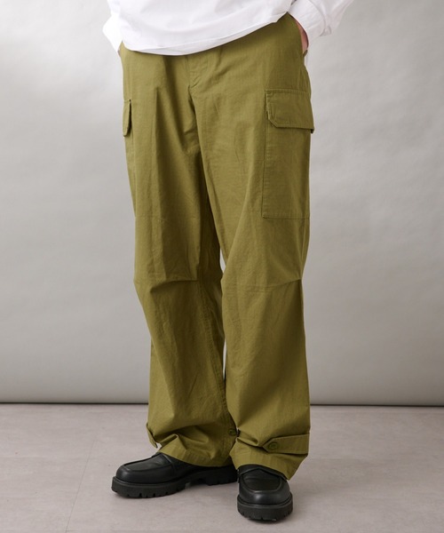 CIAOPANIC TYPY(チャオパニックティピー)の「【GEVACO/ゲバコ】リップストップM-47カーゴパンツ(カーゴパンツ・メンズ・カーキ・ONE SIZE)」の1枚目の写真