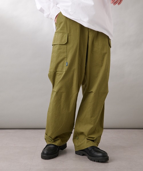 CIAOPANIC TYPY(チャオパニックティピー)の「【GEVACO/ゲバコ】リップストップM-47カーゴパンツ(カーゴパンツ・メンズ・カーキ・ONE SIZE)」の2枚目の写真