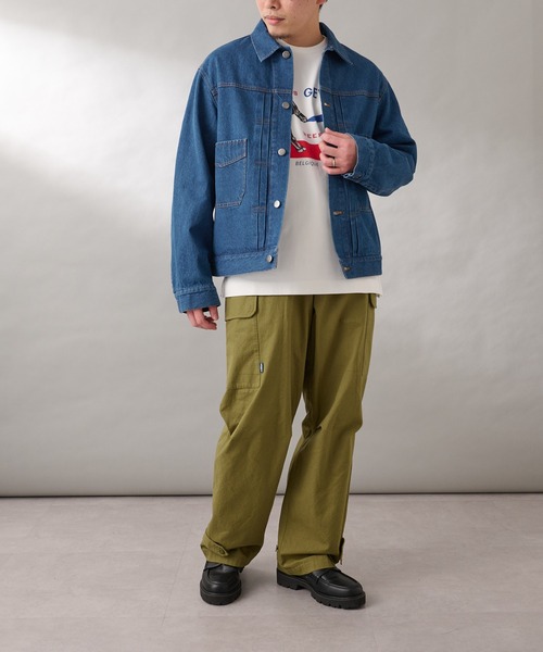 CIAOPANIC TYPY(チャオパニックティピー)の「【GEVACO/ゲバコ】リップストップM-47カーゴパンツ(カーゴパンツ・メンズ・カーキ・ONE SIZE)」の13枚目の写真