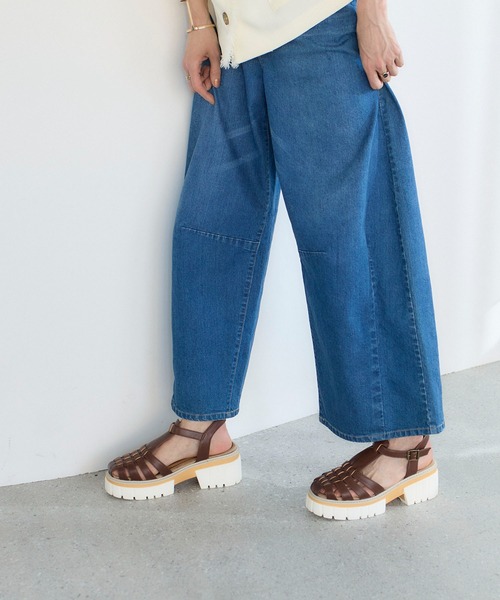 noyau(ノヤウ)の「ボリュームソールグルカサンダル(サンダル・レディース・ダークブラウン/ブラック/ホワイト・L/LL/S/M)」の12枚目の写真