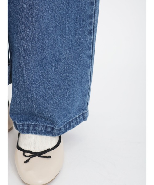 Samansa Mos2(サマンサ モスモス)の「デニムサロペット(サロペット/オーバーオール・レディース・ネイビー・フリ-)」の17枚目の写真