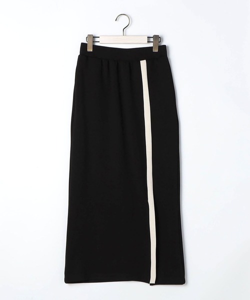 179/WG（イチナナキュウダブルジー）の「バイカラーアイラインスカート（スカート・レディース・ブラック/ホワイト/ブルー・MEDIUM）」の19枚目の写真