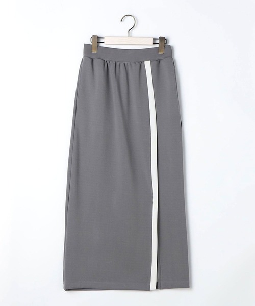 179/WG（イチナナキュウダブルジー）の「バイカラーアイラインスカート（スカート・レディース・ブラック/ホワイト/ブルー・MEDIUM）」の12枚目の写真