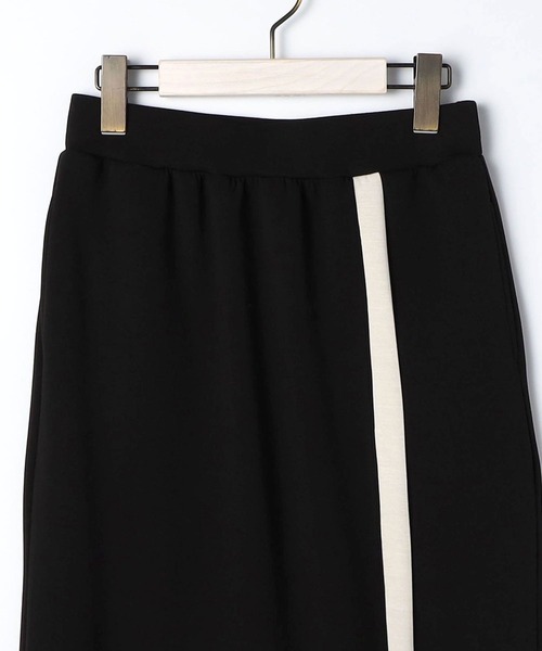 179/WG（イチナナキュウダブルジー）の「バイカラーアイラインスカート（スカート・レディース・ブラック/ホワイト/ブルー・MEDIUM）」の4枚目の写真