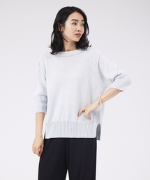 qualite | ギマコットンボートネックニット(ニット/セーター)
