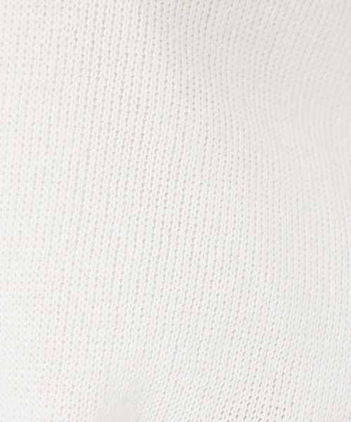 qualite（カリテ）の「ギマコットンボートネックニット（ニット/セーター・レディース・オレンジ/ホワイト/ライトブルー/ダークブラウン・フリー）」の17枚目の写真