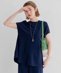 23区（ニジュウサンク）の「【洗える】レーヨンポリエステルストレッチ フレア ニット（ニット/セーター・レディース）」