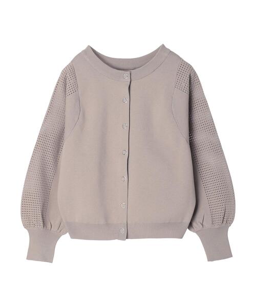 Furryrate（ファーリーレート）の「・furry rate2wayかる~いニットカーデ（カーディガン/ボレロ・レディース・ブルー/オフホワイト/ブラック/ライトグレー・FREE）」の19枚目の写真