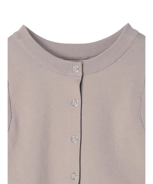 Furryrate（ファーリーレート）の「・furry rate2wayかる~いニットカーデ（カーディガン/ボレロ・レディース・ブルー/オフホワイト/ブラック/ライトグレー・FREE）」の16枚目の写真