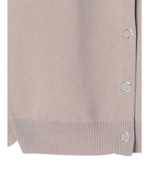 Furryrate（ファーリーレート）の「・furry rate2wayかる~いニットカーデ（カーディガン/ボレロ・レディース・ブルー/オフホワイト/ブラック/ライトグレー・FREE）」の7枚目の写真