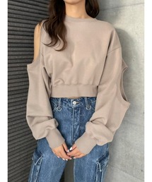 ENVYM | アシメカットショートPO(Tシャツ/カットソー)